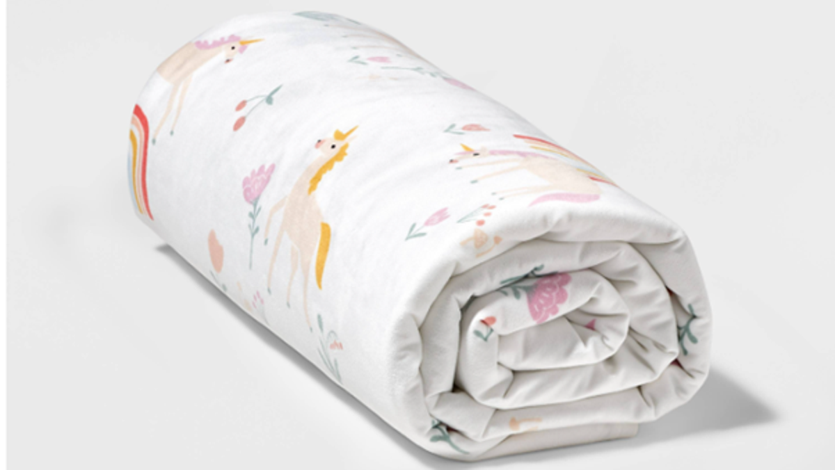 Target children Pillowfort weighted blankets are being recalling.