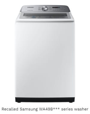 Check your washer: Samsung recalls nearly 640,000 top-loading washing machines due to fire hazard