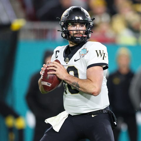 Dec 23, 2022; Tampa, Florida, USA; Wake Forest Dem