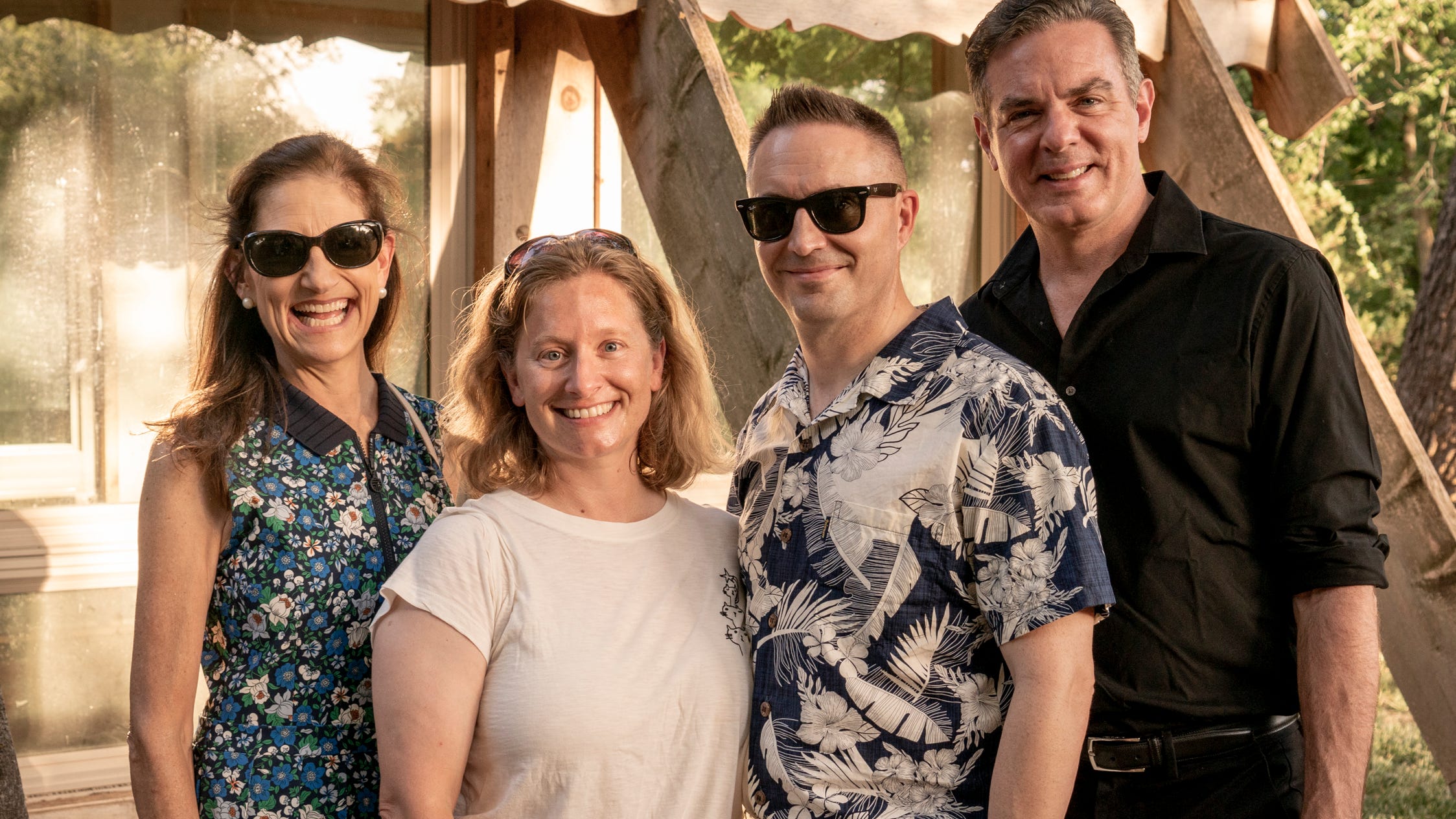 Jennifer D’Agostino (center left) was named one of two recipients of the 2022 Kirkpatrick Honor for Animal Wellbeing, which honors achievement and leadership in Oklahoma animal welfare.