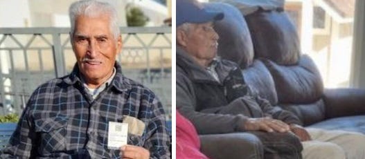 The San Bernardino County Sheriff's Department on Wednesday night announced that missing Ricardo Arturo Baires, 85, of Hesperia was located safe in Los Angeles and that he has been reunited with his family.