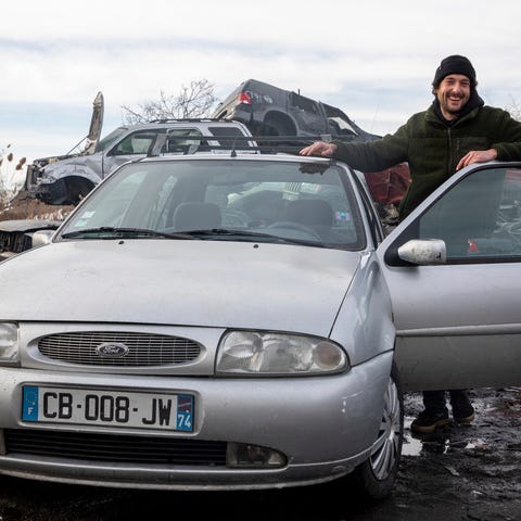 Dorian Degoutte, 31, a filmmaker from Vierzon, Fra