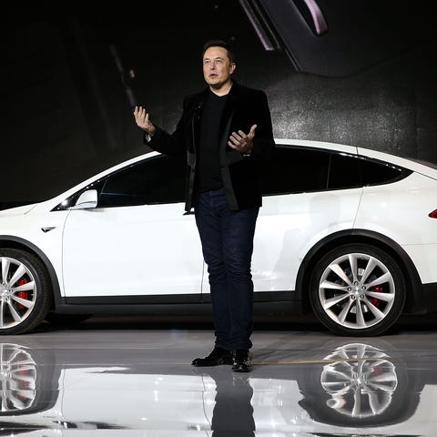 FREMONT, CA - SEPTEMBER 29:  Tesla CEO Elon Musk s