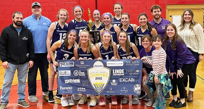 Wallenpaupack Area defeated Western Wayne and Honesdale to capture the girls division championship at the 62nd Annual Jaycees Holiday Tournament. Coach Maria Miller's squad was led by All-Tournament selection Ella Smith and Most Valuable Player Grace Steffen.