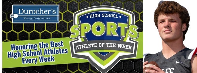Bedford's Tommy Huss was voted the Athlete of the Week for the week of December 19-24, 2022.