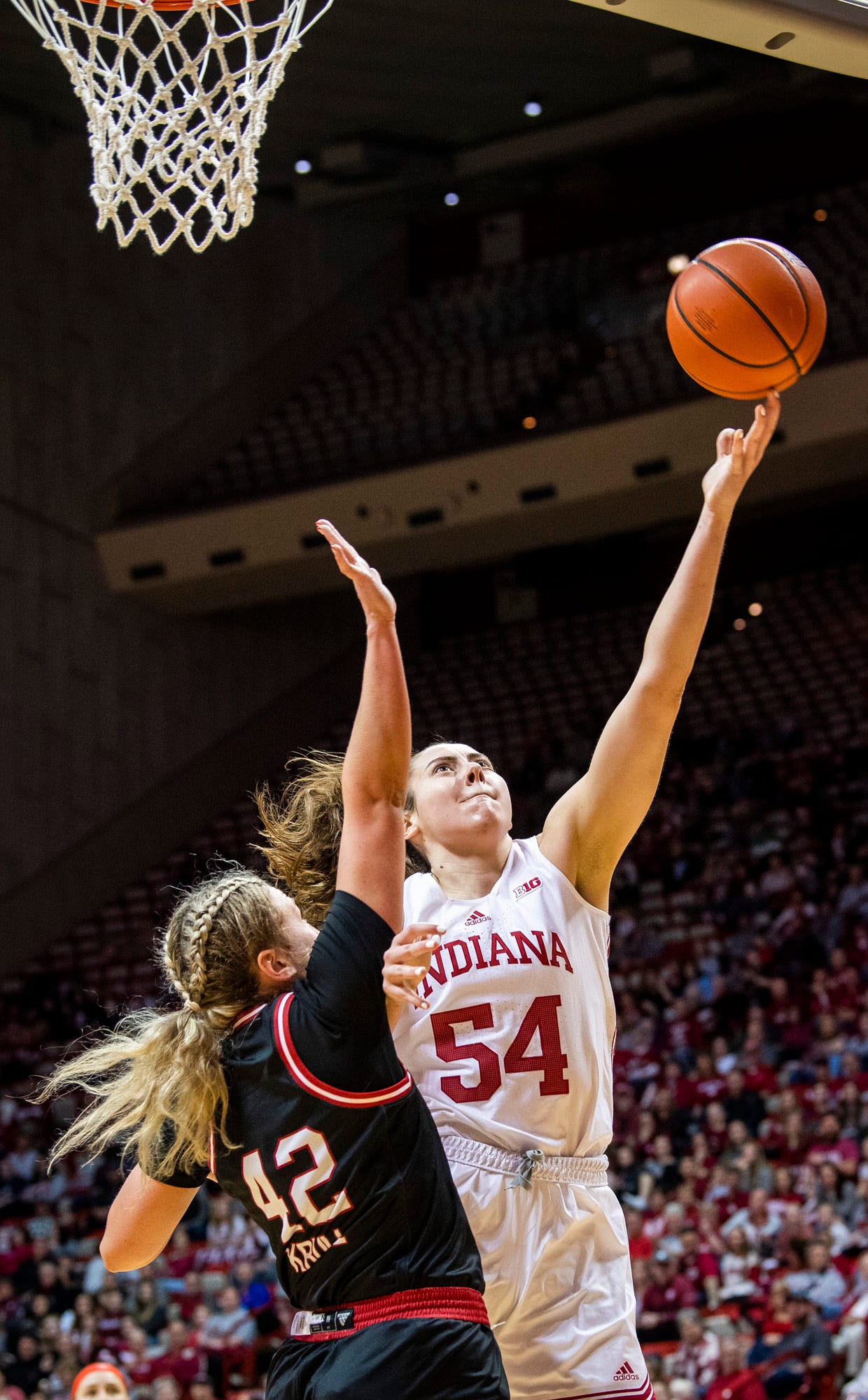 Indiana women's basketball Hoosiers top Huskers in overtime