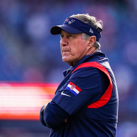 Jan 1, 2023; Foxborough, Massachusetts, USA; New E