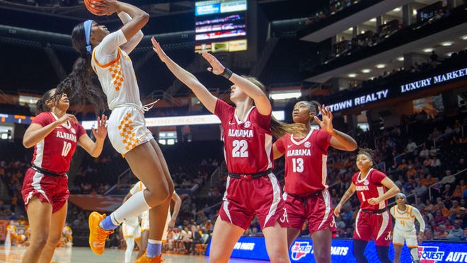 Alabama women’s basketball can’t stay with Tennessee as win streak ends