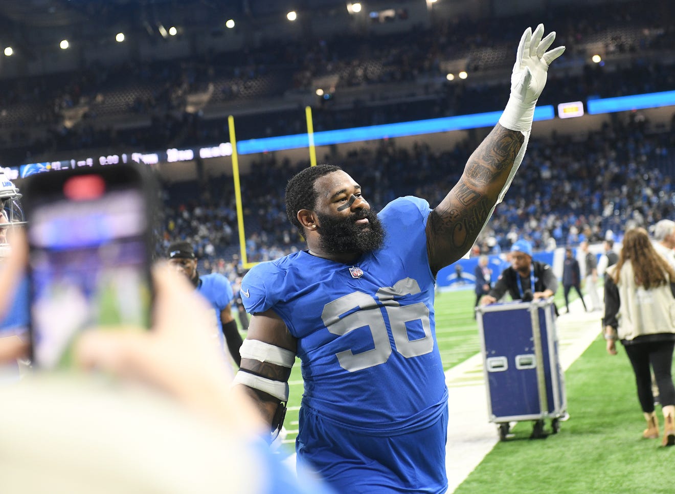 The Lions reached a two-year agreement with defensive tackle Isaiah Buggs.