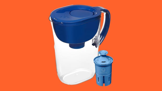 This Brita Water Pitcher can hold 10 cups of water and filter out dangerous toxins for less than $30.