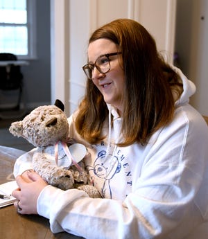 Taylor Prelac of Perry Township founded Brooks' Bereavement Bears, an outreach to help and comfort mothers who have experienced a pregnancy loss.