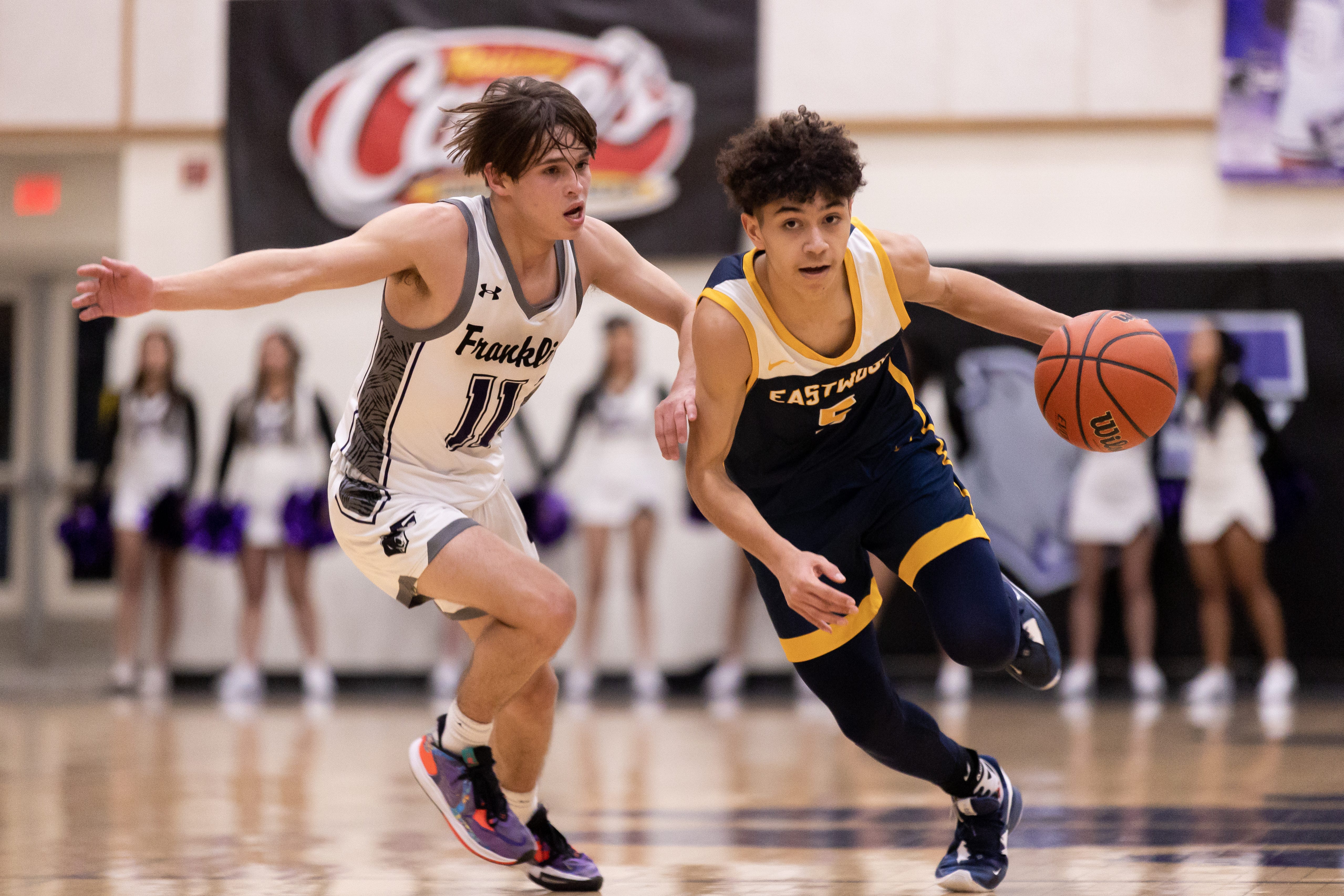 Eastwood’s Irene Falk, Devin Falk-Ramirez find sense of closeness through basketball