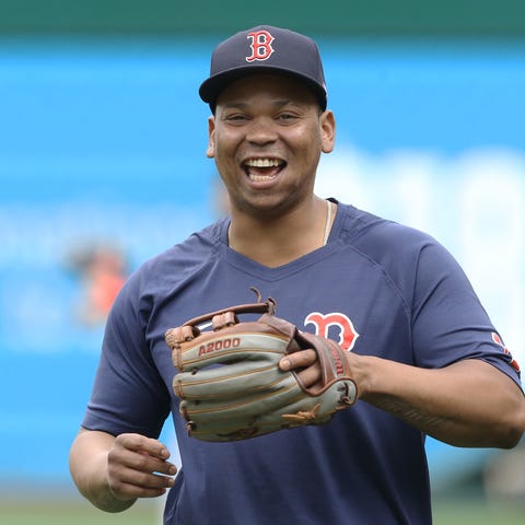Rafael Devers made his big-league debut in 2017.