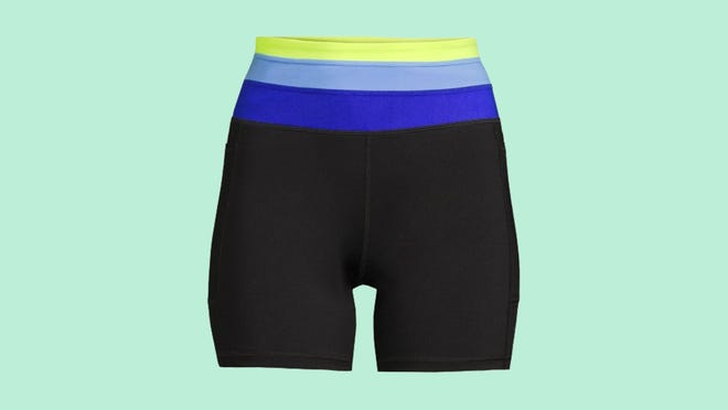 Buy new cycling shorts from Walmart to help you fulfill your New Year's resolution.