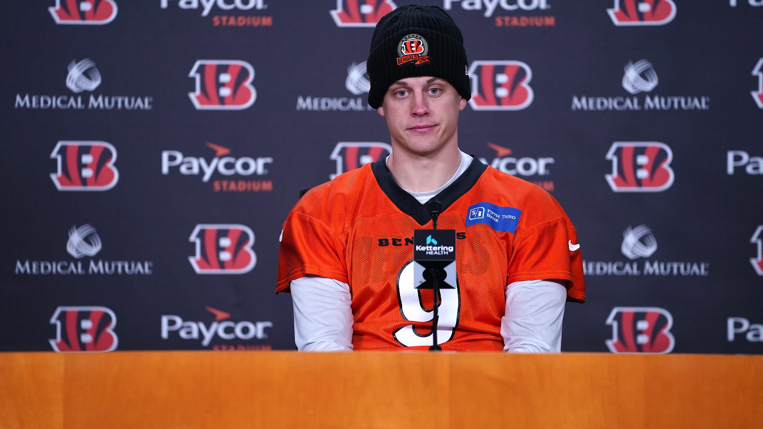 Joe Burrow interview on Damar Hamlin, Sunday's game vs. Ravens