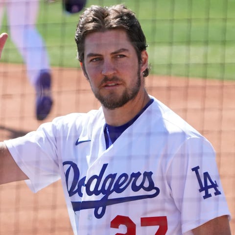 Trevor Bauer hasn't pitched in the majors since Ju