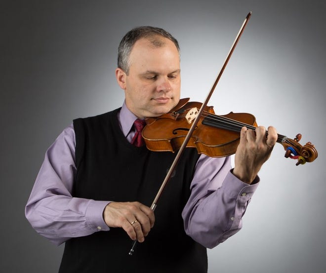 New Serafin Ensemble violinist Luigi Mazzocchi will perform in the Hallelujah Handel Festival, a three-day affair that will held at Grace United Methodist in Wilmington from Thursday, Feb. 23 through Saturday, Feb. 25, 2023.