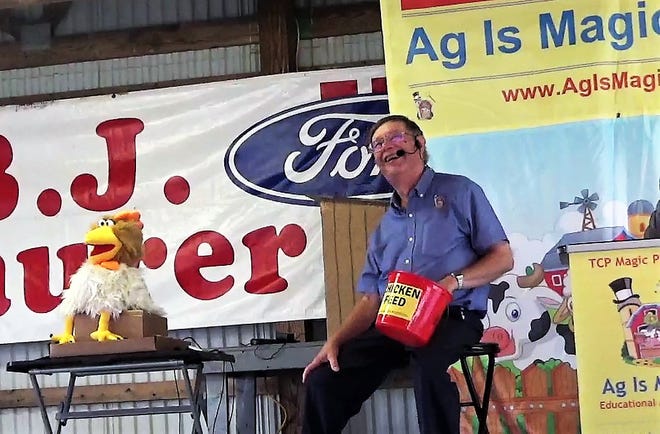 Rodger Rooster will be in the Ag Is Magic Show at the 2023 Pennsylvania Farm Show. Rodger Rooster is the animatronic creation of magician and agriculture teacher, Gary Weimer. He and Rodger appeared at last year’s Somerset County Fair, spreading the word about the importance of agriculture. The duo has performed at fairs, schools and other related agricultural events throughout the state, talking about how food gets from the farm to the table. There will be four shows daily at the Farm Show, on Wednesday, Thursday and Friday. Check the farm show schedule for times and locations.