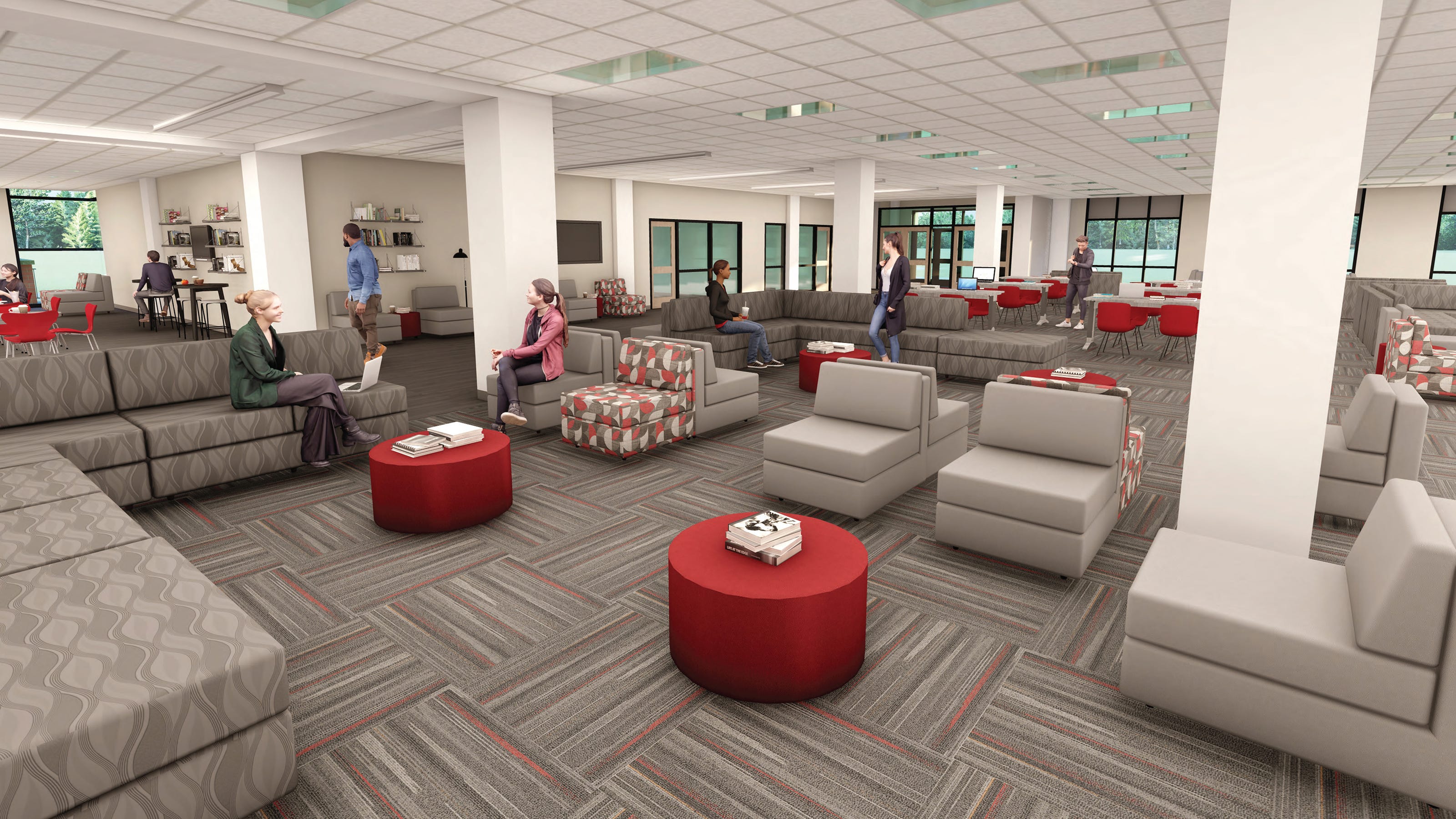 Renovations to Edinboro's Baron-Forness Library enter the home stretch