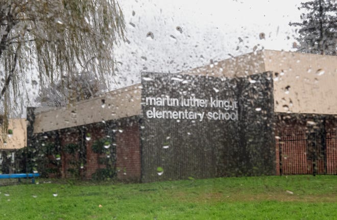 Martin Luther King Jr. Elementary School was closed due to recent storms in Stockton on Tuesday, Jan. 10, 2023. 