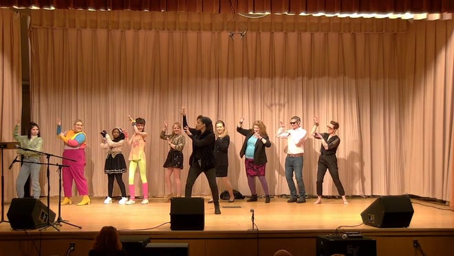 Hashtag Jazz Choir students, faculty, and friends, learned the dance moves for Michael Jackson’s ''Thriller'' from special guest dance instructor, Erika Brown.