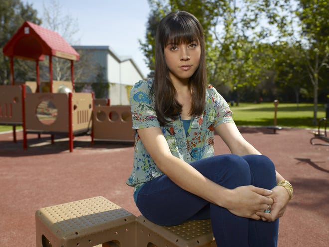 Aubrey Plaza as April Ludgate for the third season of "Parks and Recreation" on NBC in 2011.