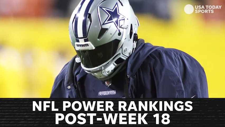 NFL post-Week 18 power rankings: Are Cowboys destined to be 'one and done' in playoffs?