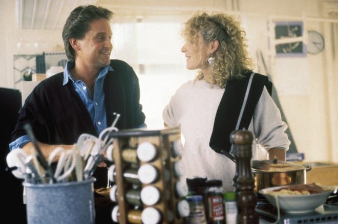 Michael Douglas and Glenn Close starred in the 1987 feature "Fatal Attraction," which inspires the Paramount+ series.