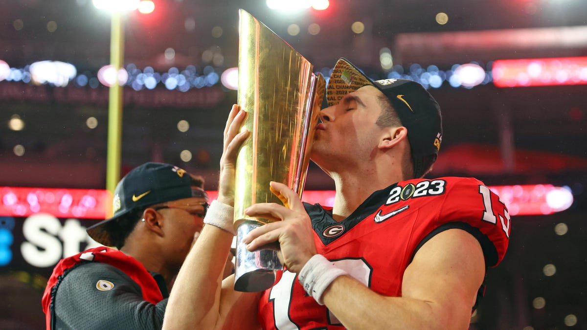 College football championship 2023: Top photos from Georgia vs. TCU