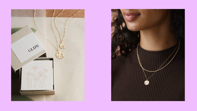 Valentine's Day Jewelry Buying Guide 2023: GLDN Flora Necklace