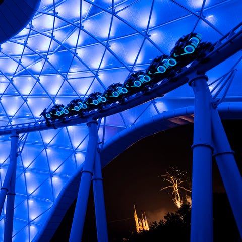 TRON Lightcycle / Run will open in April at Magic 