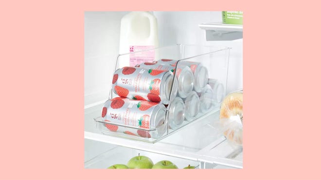 Organize and clean up the house: soda fridge