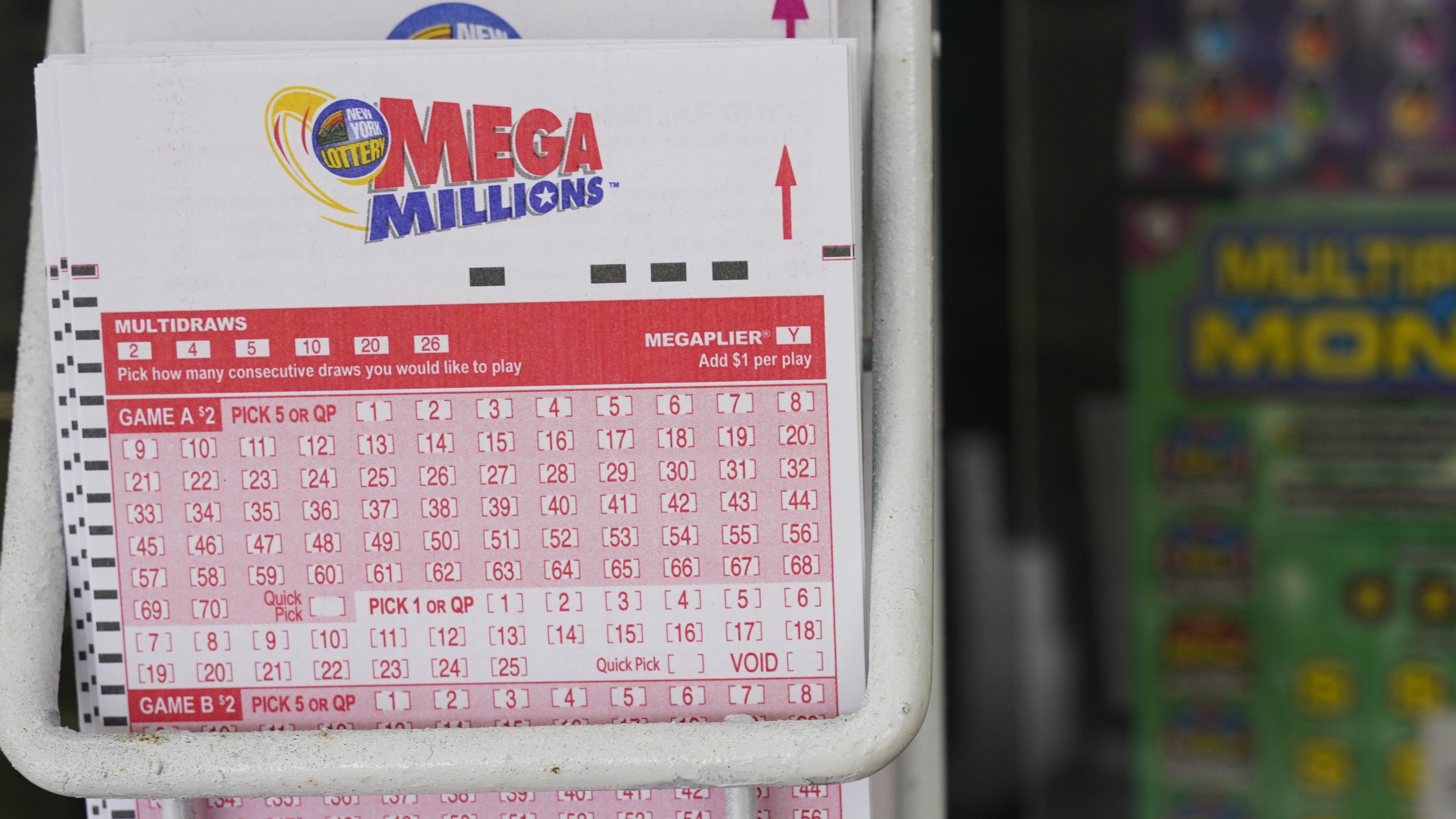Mega Millions winning numbers for Friday, January 13 drawing