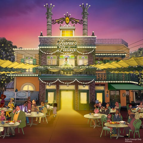 Tiana's Palace will be a quick-service restaurant 