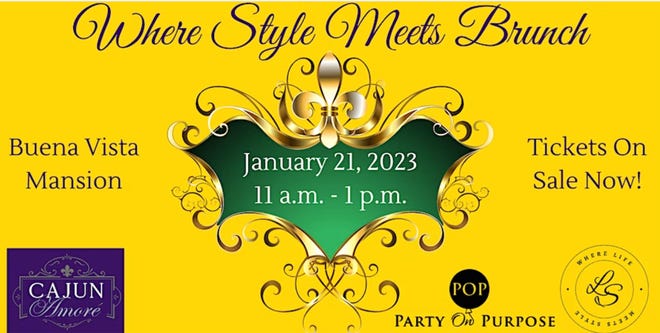 Where Style Meets Brunch 每周六在普拉特维尔的 Buena Vista Mansion 举办。