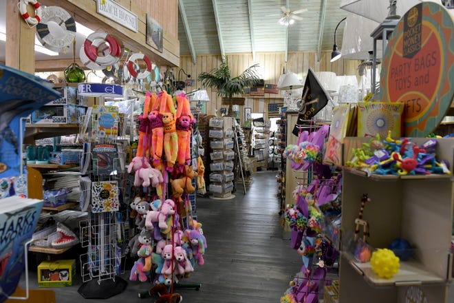 Inside the Sea Shell Shop Thursday, Jan. 12, 2023, in Rehoboth Beach, Delaware.