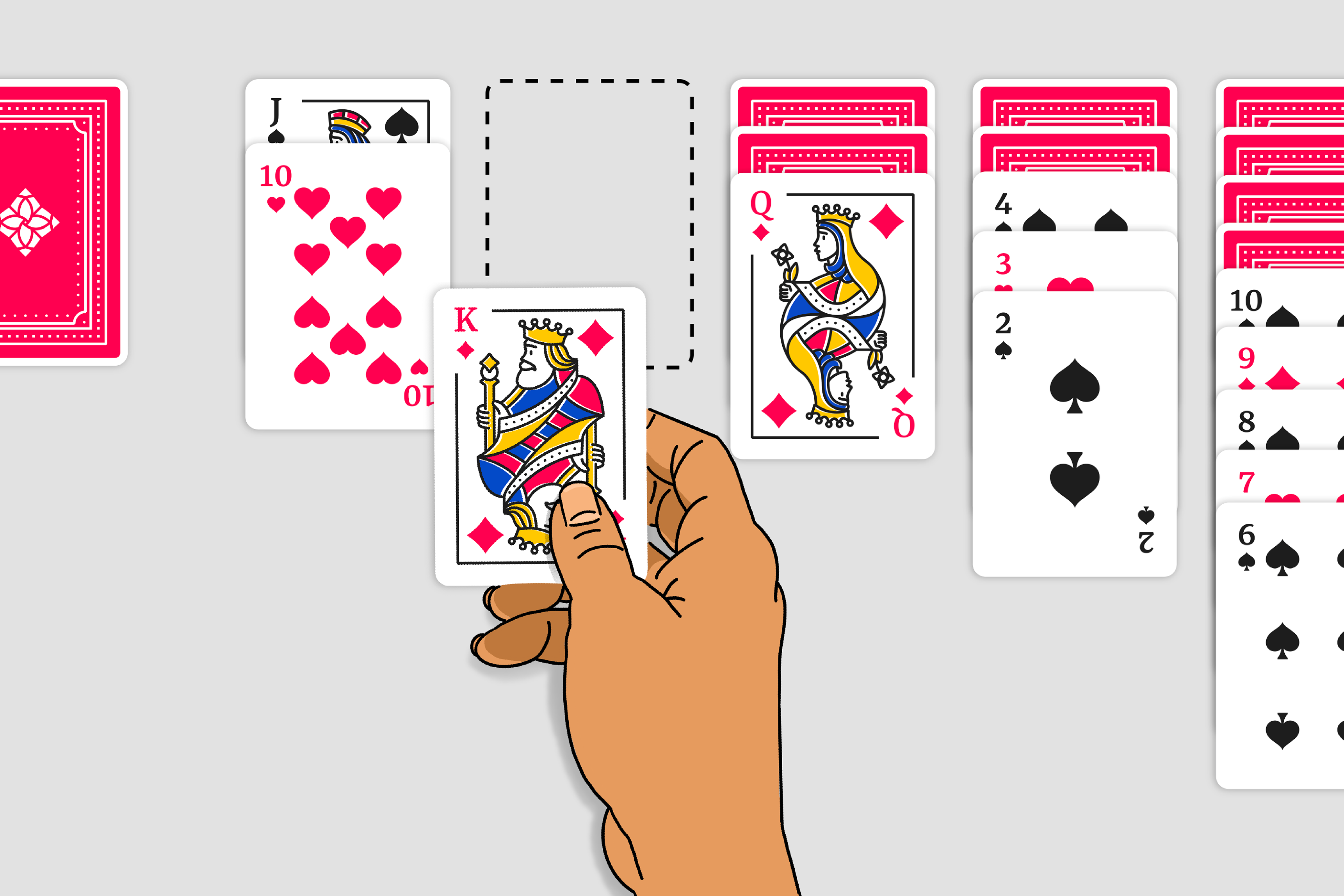 Geniet fusie zwaan How to play Solitaire: Illustrated card game guide for beginners
