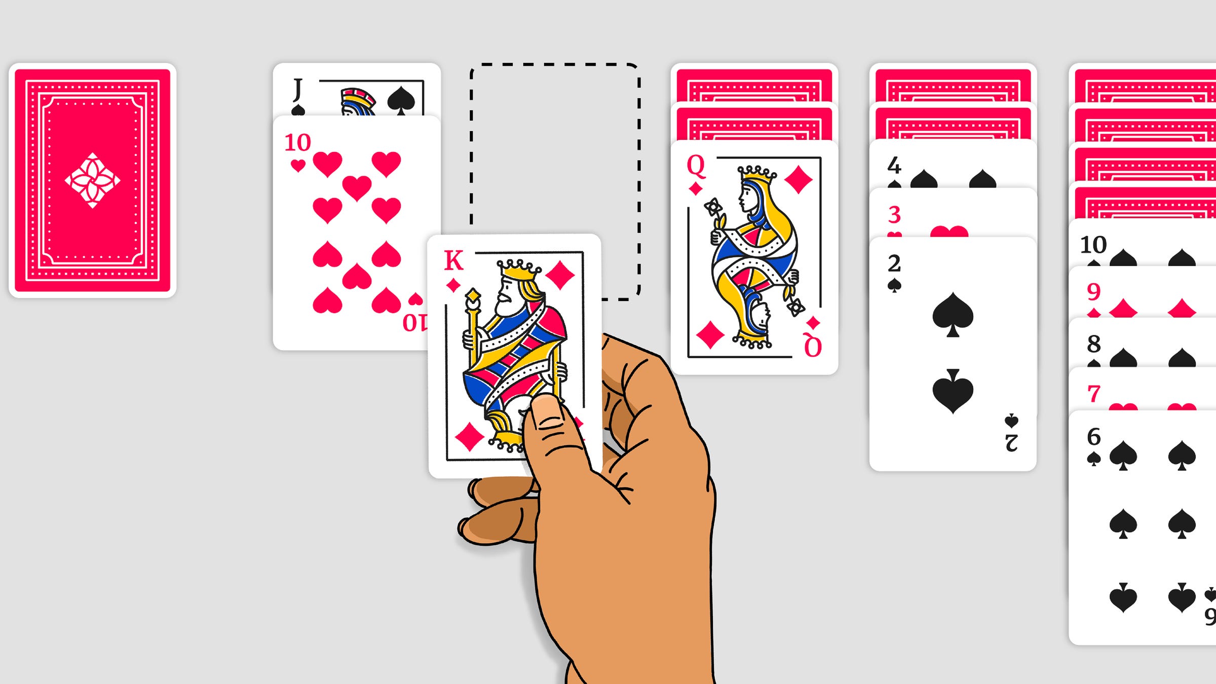 How to play Solitaire: Illustrated card game guide for beginners