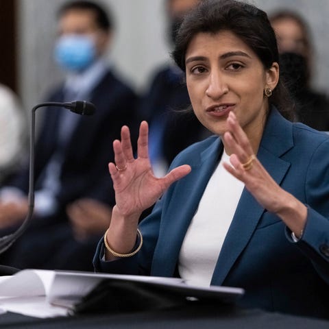 Lina Khan,commissioner of the Federal Trade Commis