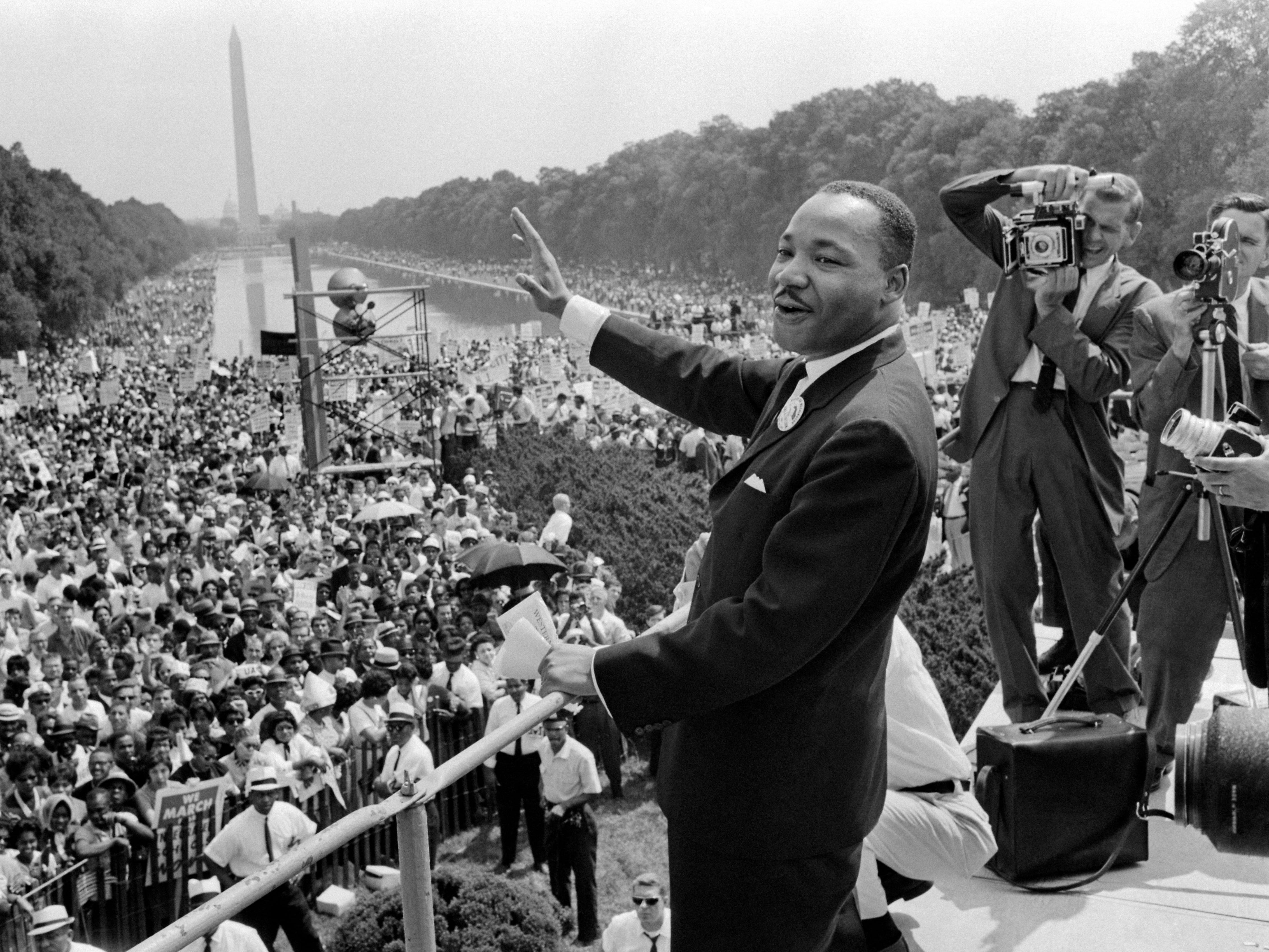 Topshot Bio Martin Luther King March On Washington