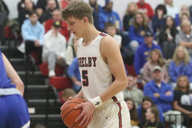 Shelby's Alex Bruskotter helped the Whippets secure the No. 2 overall seed in the Ashland District.