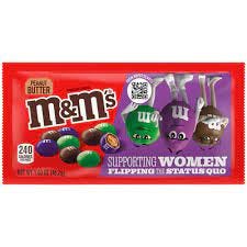 M&M's promotion celebrating International Women's Day