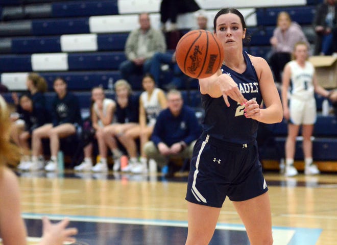 Claire Erickson and the Sault girls earned a big win Friday night, though fell when they returned to the road on Saturday in Cadillac.