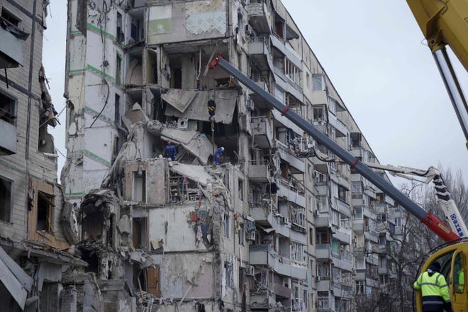 40 mrtvých při ruském útoku na obytné byty