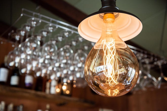 The Cub Room in New Hope underwent renovations with new furnishings and details, like Edison lightbulbs above the bar, to create a sophisticated, inviting space while staying true to the cabin in the woods feel.
