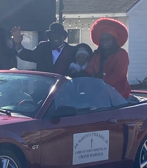 The Dr. Martin Luther King Jr. parade was held Saturday, Jan. 14, in downtown Ridgeland. The grand marshals, Renty and Mildred Kitty, led the parade.
(Photo: Shellie Murdaugh / Jasper County Sun Times)
Caption Override