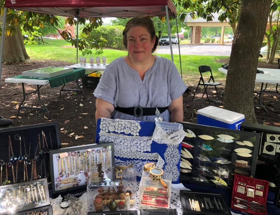 Colonial Heights 'The Lost Arts Needlework Display' at Violet Bank