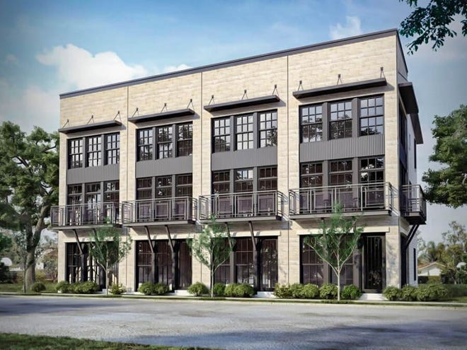 The Depot is one of several residential projects expected to be completed in 2023. The townhomes will be on Bagdad Avenue.
