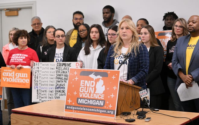 Para advokat untuk kontrol senjata meminta Badan Legislatif Michigan untuk mengambil tindakan
