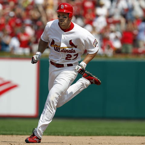 Scott Rolen, who is in the Cardinals Hall of Fame,